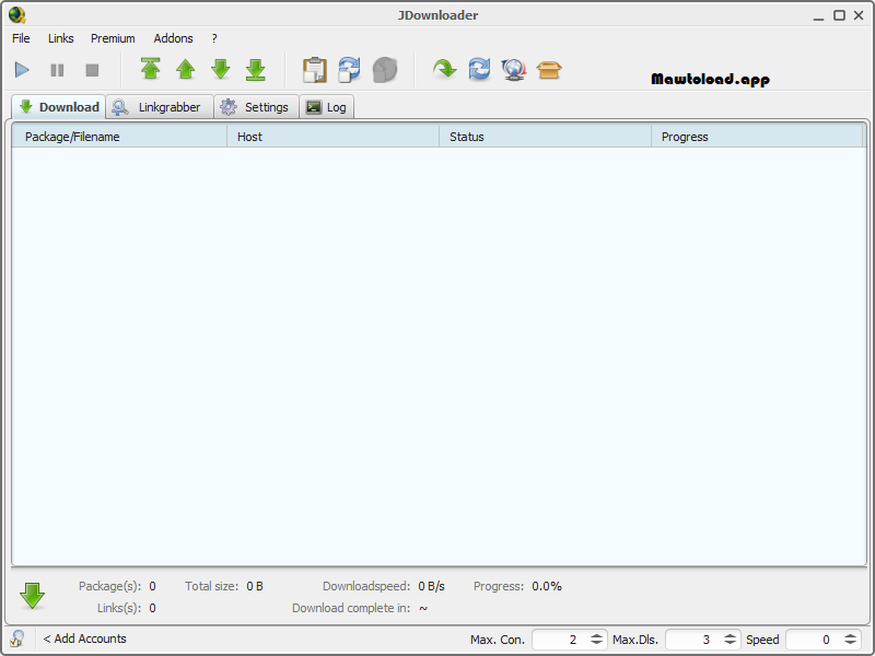 JDownloader 2026 ดาวน์โหลดฟรี
