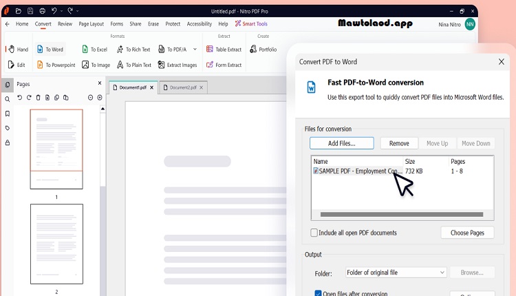 Nitro PDF Pro [Enterprise] เวอร์ชันฟรี