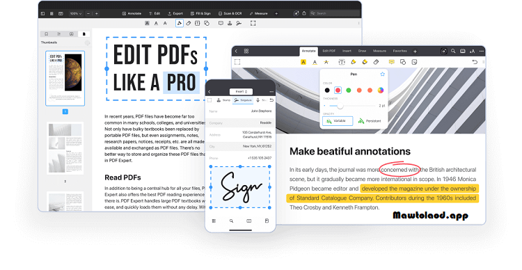 PDF Expert Free Download macOS