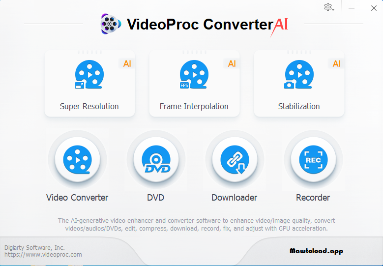 VideoProc Converter AI Free Download