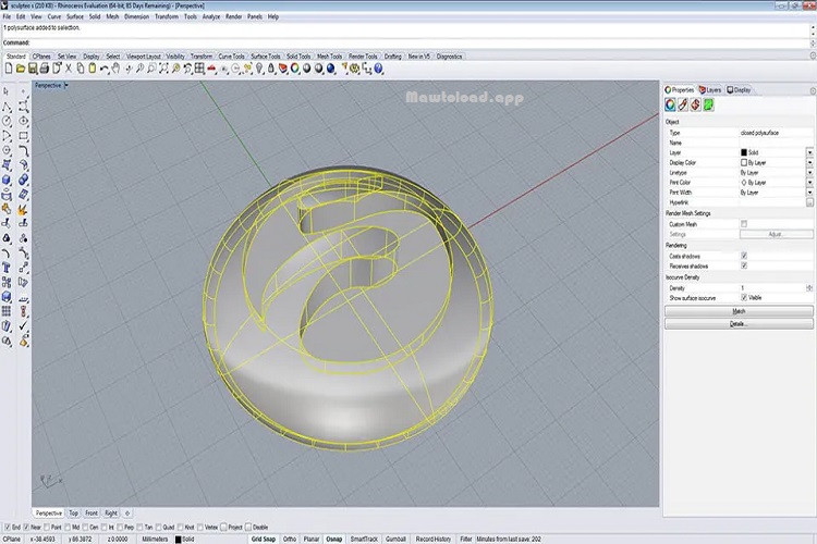 Rhinoceros 3D Free Download