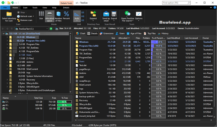TreeSize Professional Full Windows