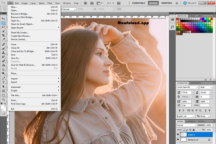 Adobe Photoshop CS5 โปรแกรมแต่งภาพสำหรับรีทัชและออกแบบกราฟิก