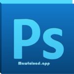 หน้าจอ Adobe Photoshop CS5 พร้อมเครื่องมือแต่งภาพ เลเยอร์ และแถบเมนู