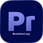 Adobe Premiere Pro พร้อมไทม์ไลน์ตัดต่อวิดีโอที่แสดงคลิปหลายแทร็กและเครื่องมือจัดลำดับฉาก