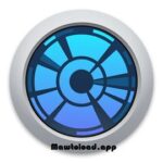 หน้าต่าง DaisyDisk แสดงแผนภูมิ Sunburst พร้อมสัดส่วนพื้นที่ของไฟล์และโฟลเดอร์ภายใน SSD บน Mac