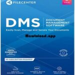 หน้าต่าง FileCenter DMS แสดง Electronic File Cabinets พร้อมโครงสร้าง Drawers และ Folders สำหรับจัดเก็บเอกสารสำนักงาน