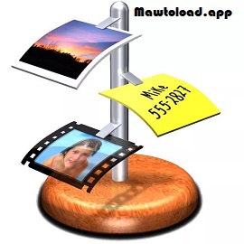 หน้าต่าง Clipboard Manager แสดงประวัติข้อความและรูปภาพที่คัดลอกไว้ใน Bins พร้อมหน้าต่าง Pop-up Preview